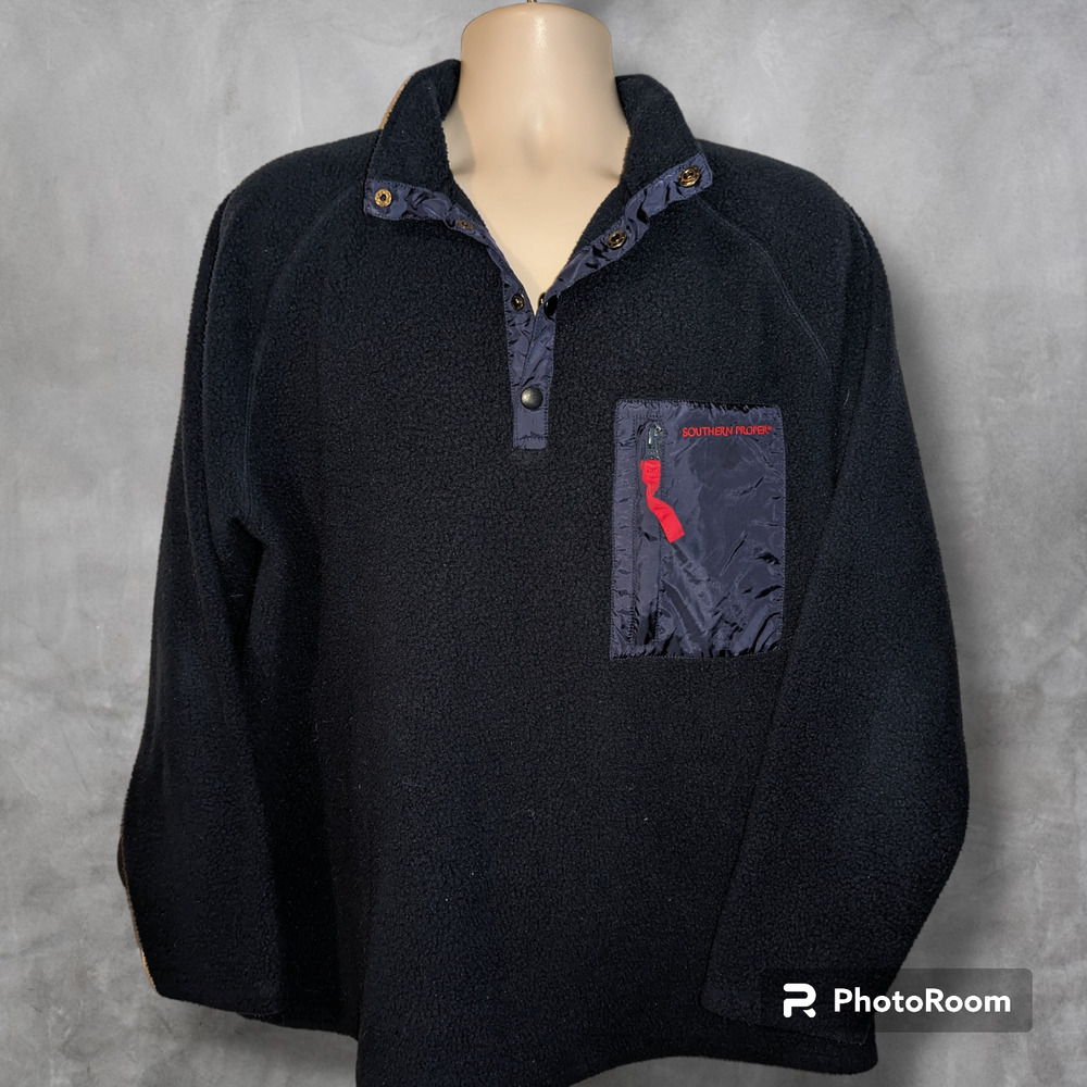 Southern Proper Men's Fleece pull-over - XL